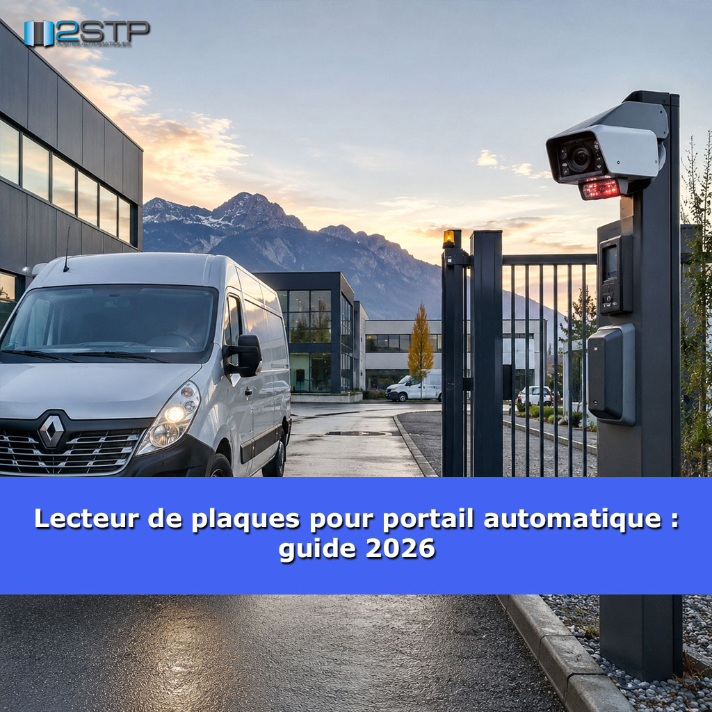 Lecteur de plaques pour portail automatique : guide 2026