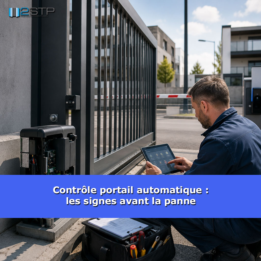 Contrôle portail automatique : les signes avant la panne