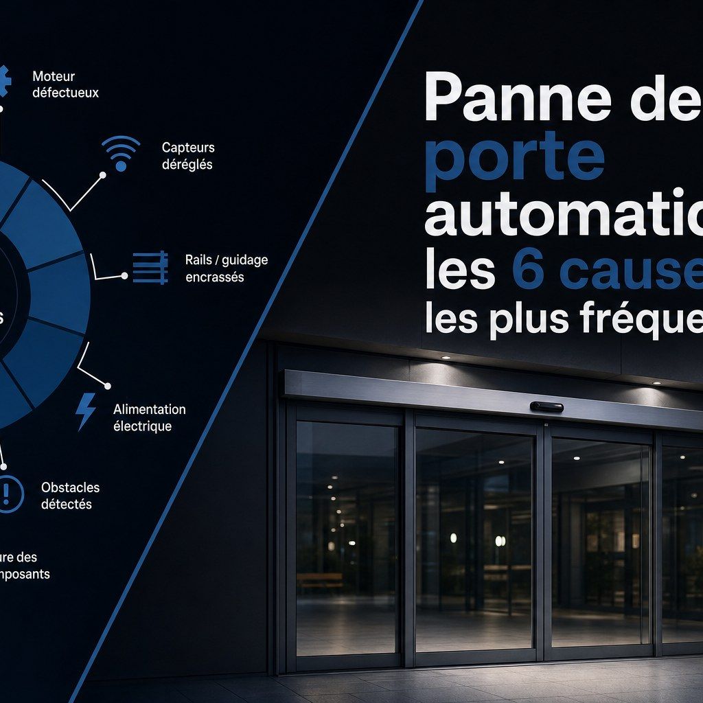 Panne de porte automatique : les 6 causes les plus fréquentes
